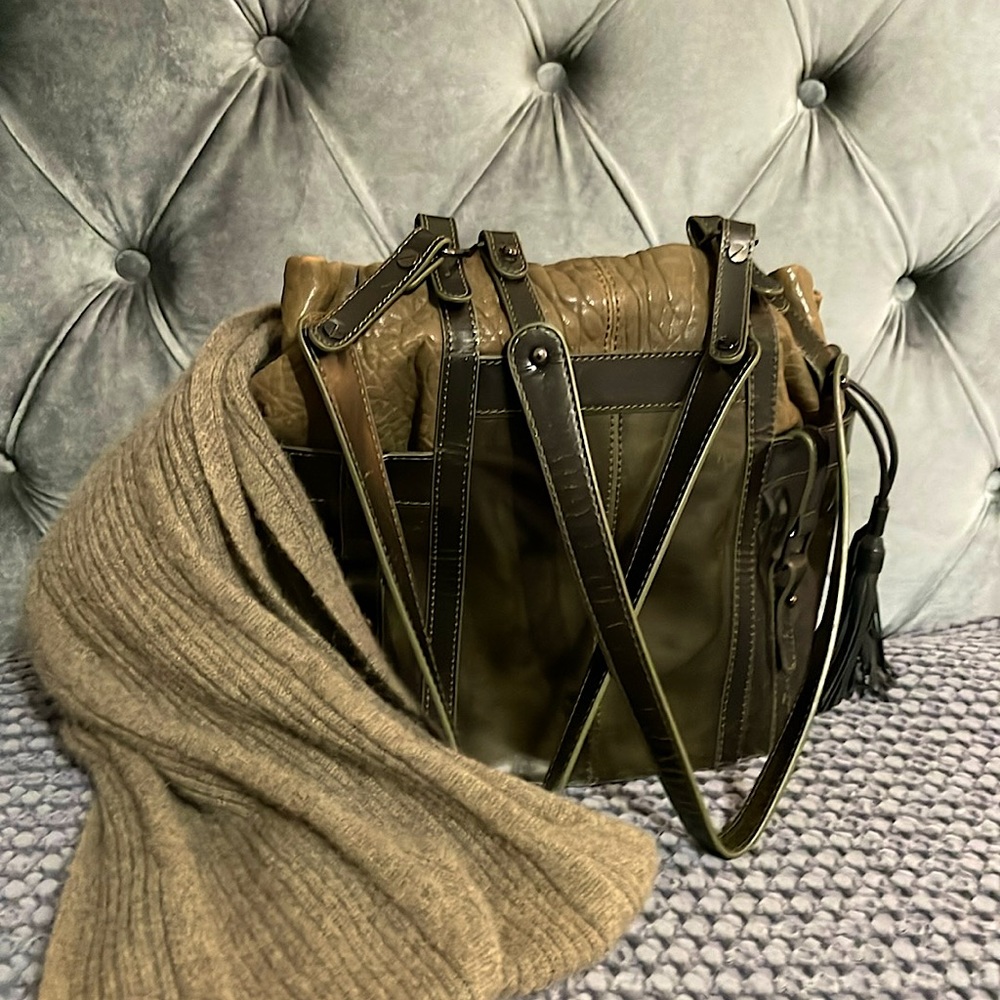 Olive Green shoulder Bag